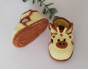 Baby Sandalen Häkelanleitung, PDF + Video Anleitung (Neugeboren bis 9 Monate)