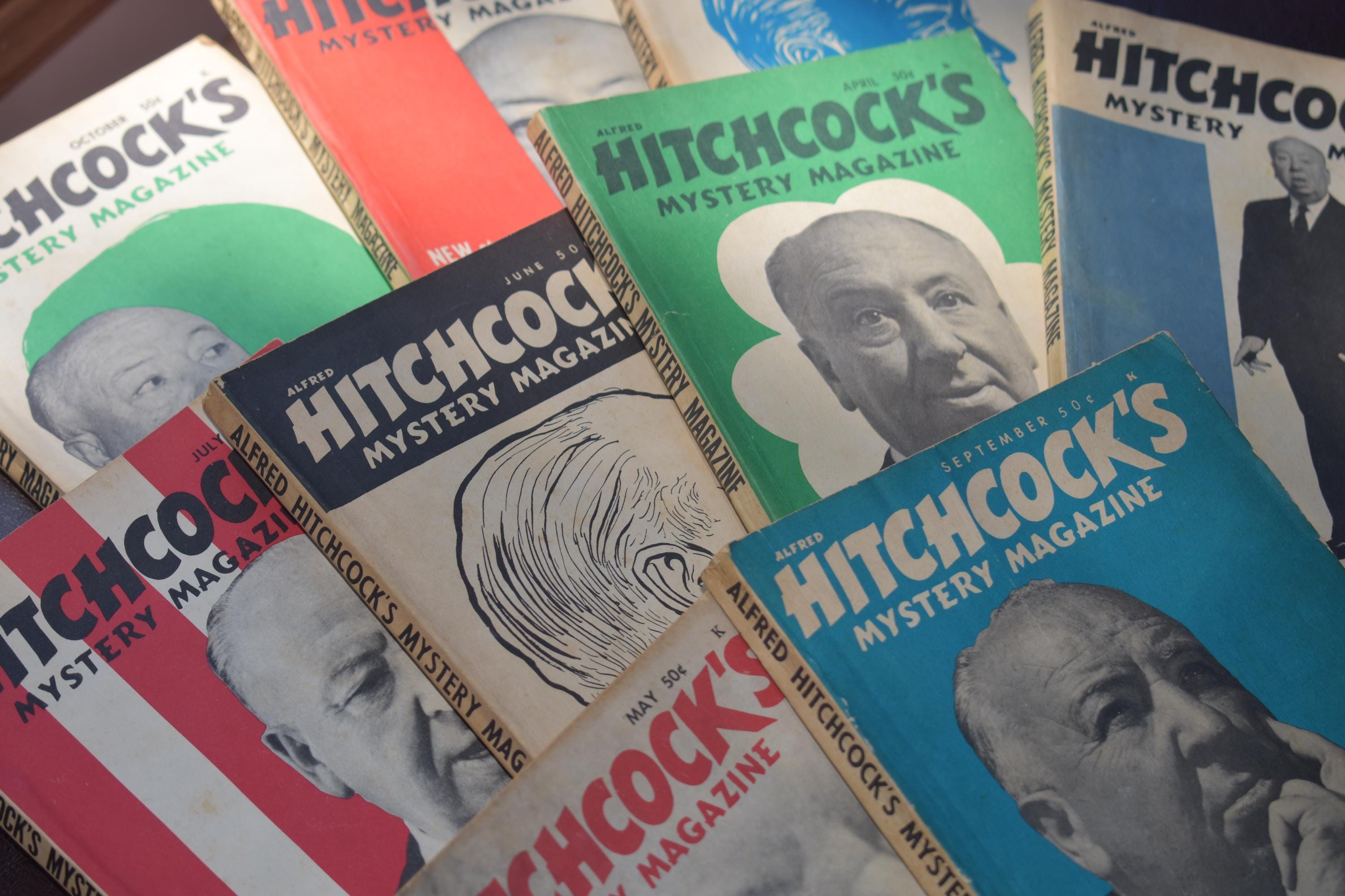 Vintage Alfred Hitchcock Books - Etsy