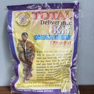 Total Deliverance Kit, bondage breaker, deliverance from demons kit, Atude