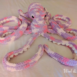 Giant Octopus | Anchor the octopus | Handmade Crochet Plush Toy