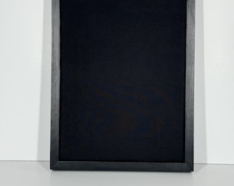 8x10 Pin Board | Black Wooden Frame