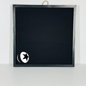 12x30cm Pinnwand | PIXAR BALL Silhouette | Holzrahmen