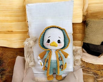 Duck Amigurumi Crochet Pattern: Mallard Plushie (PDF Pattern)