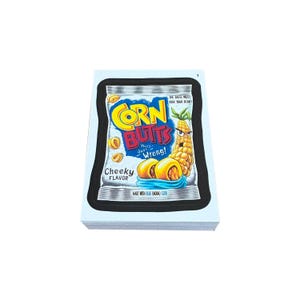 Wacky Packages All-New Series 9 complete set of 55 vintage sticker cards in excellent condition. Topps 2012. ANS9 GPK