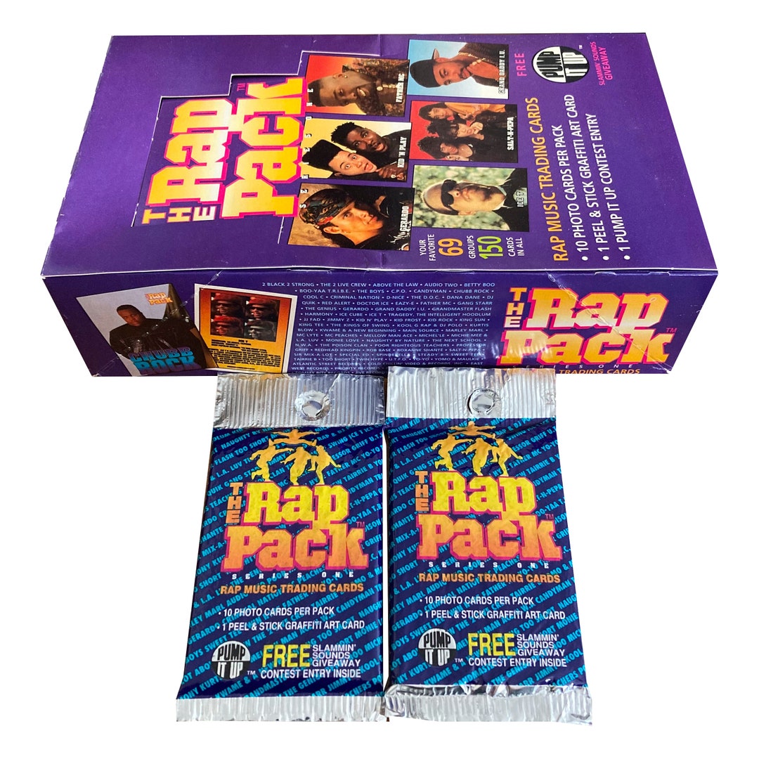 完璧 Vintage Pack Rap the of Packs 2 Trading 1 + Cards 10 Cards. その他