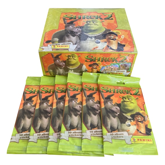 6 Packs of Shrek 2 Vintage Collectable Album Stickers. 10 Etsy