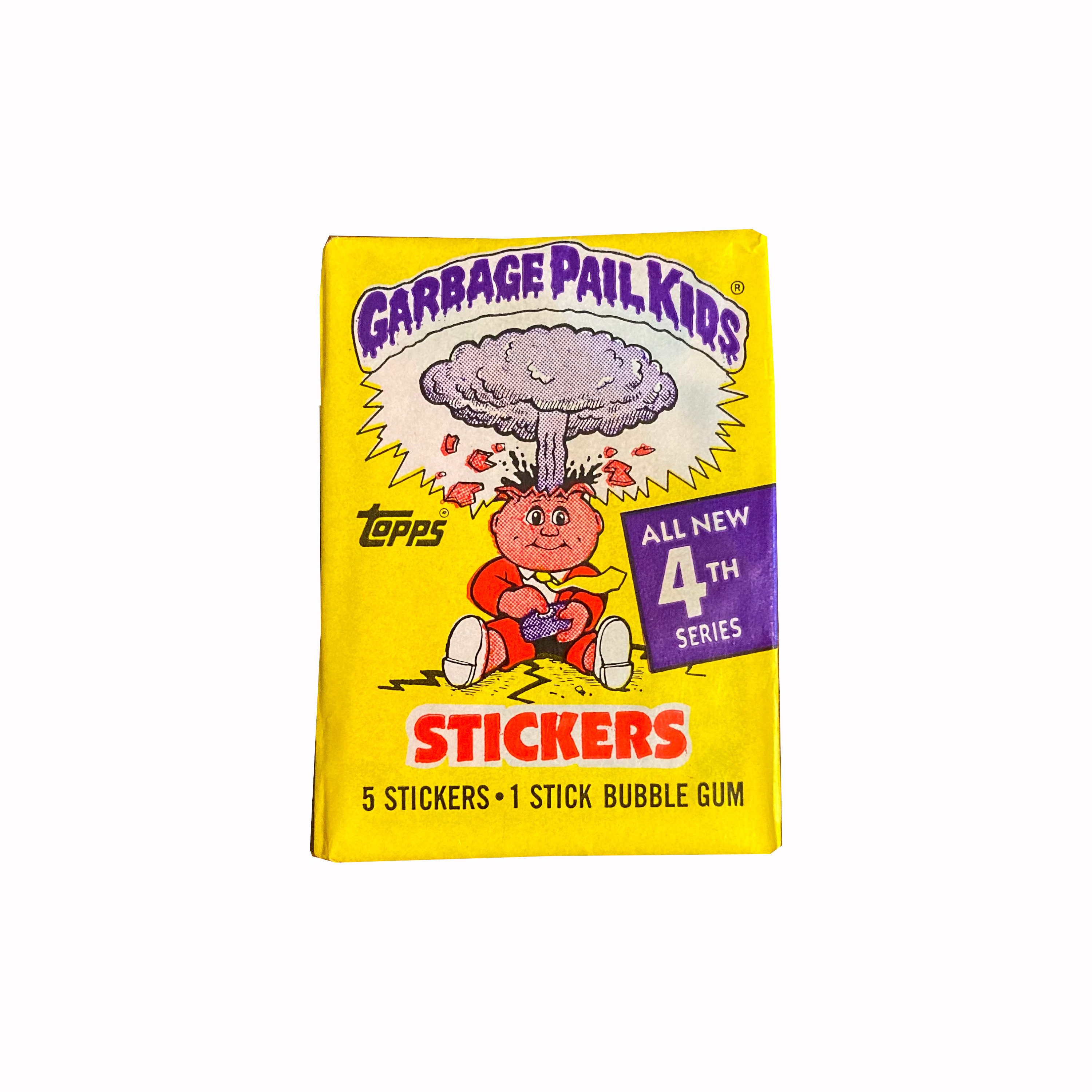 Garbage Pail Kids Original Series 4 Vintage Wax Pack. Contains 5 ...
