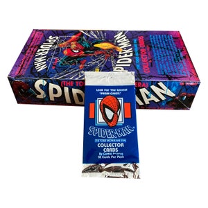 1 pack of Spider-Man (The Todd McFarlane Era) vintage collector cards. 10 cards per pack. Look for prism cards. Comic Images 1992.