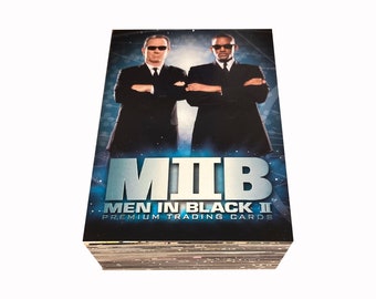 Man LIVEDVD まとめ売り 6点 Men in Black II Complete Set of 81 Vintage Movie Cards in