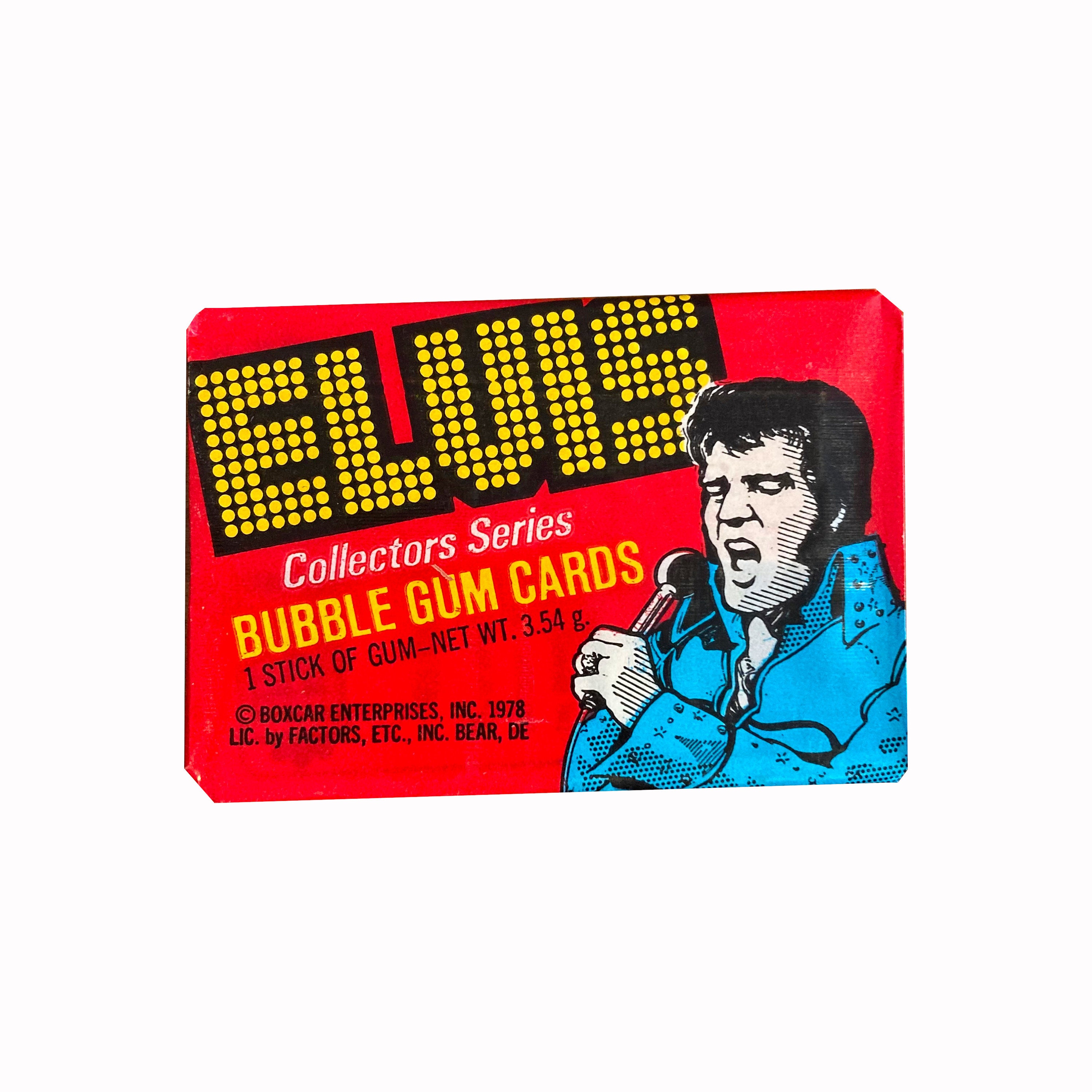 Elvis Collectors Series Bubble Gum Cards. 1 Vintage Wax Pack Etsy Ireland