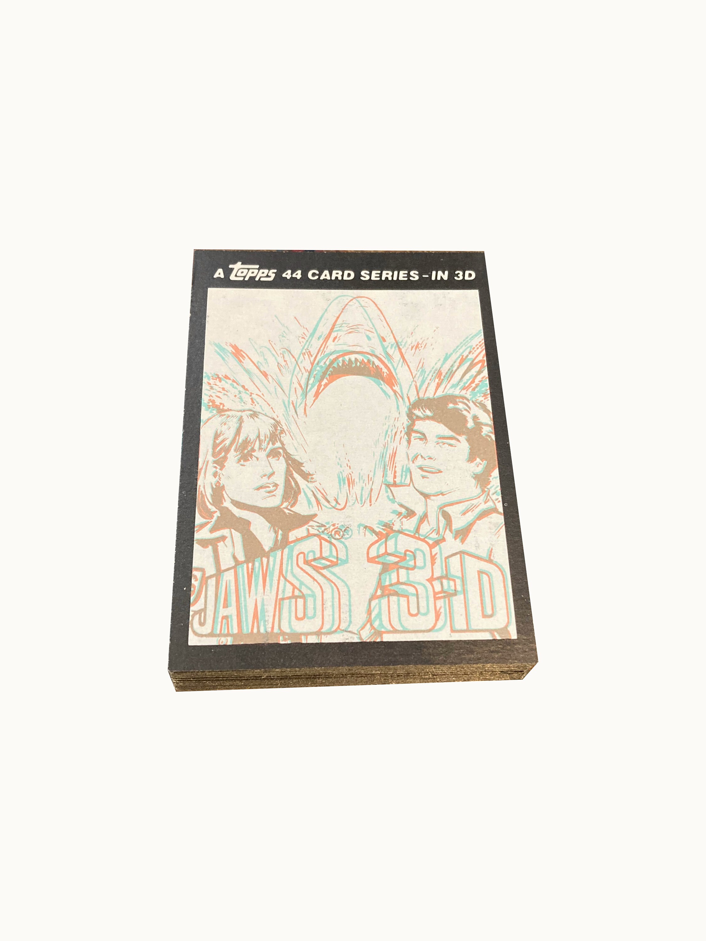 マイクラ 人気アイテム Jaws 3 Note: 3-D! in Cards Trading 44 of Set Complete 3-D その他