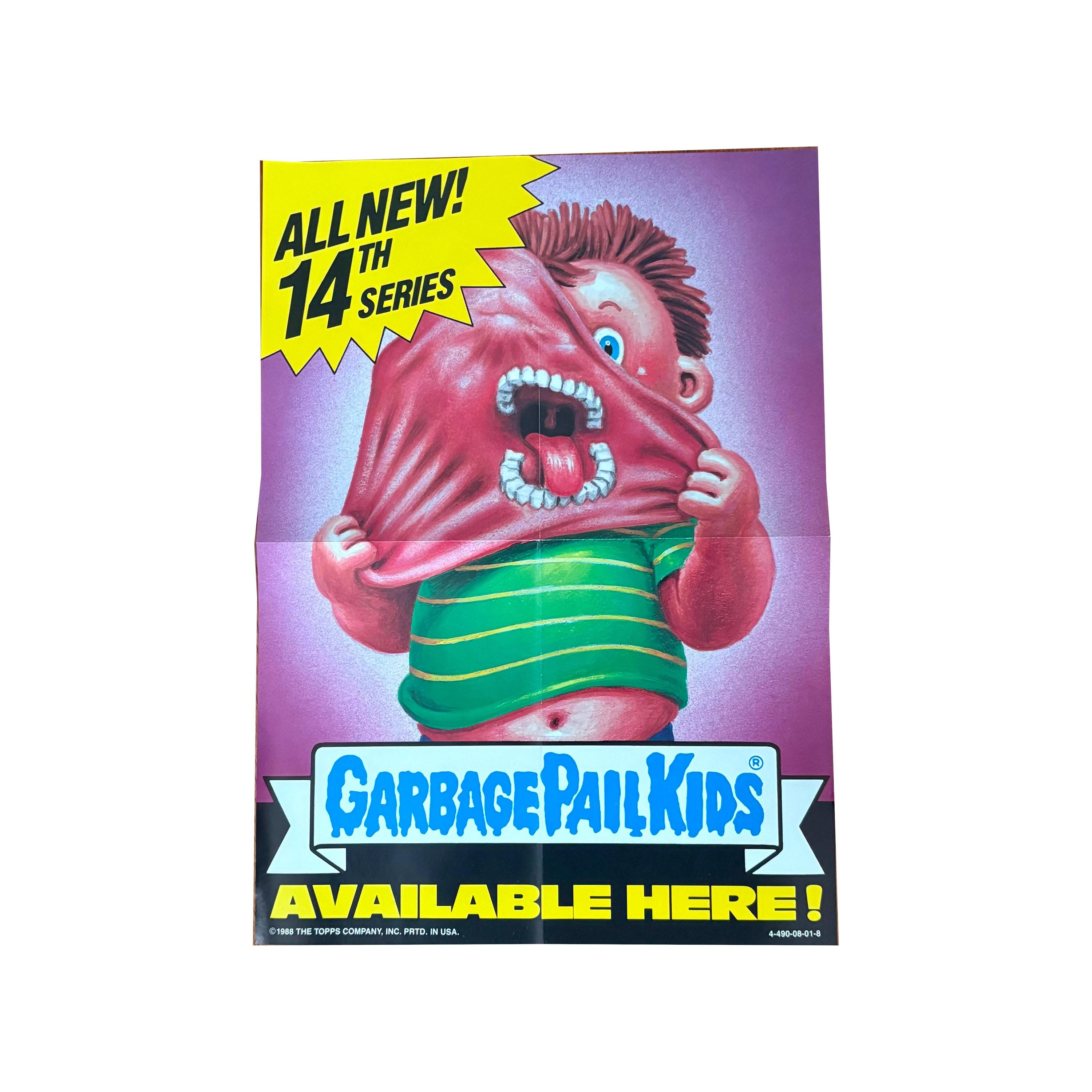 Garbage Pail Kids Series 14 Box Topper Promo Poster in Excellent