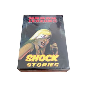 Urban Legends + Shock Stories complete doos met vintage ruilkaarten. 24 pakken. Doos #273 van 1000. Bevat twee complete series kaarten.
