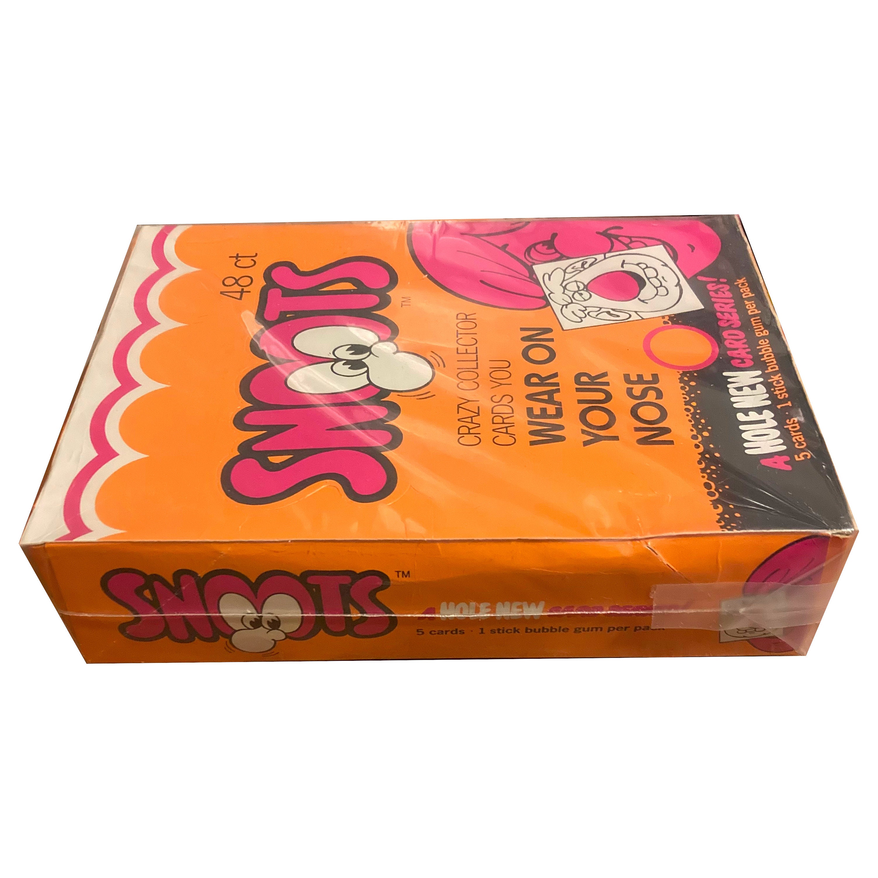Full Box of Snoots Vintage Trading Cards. 48 Packs of 5 Cards. - Etsy