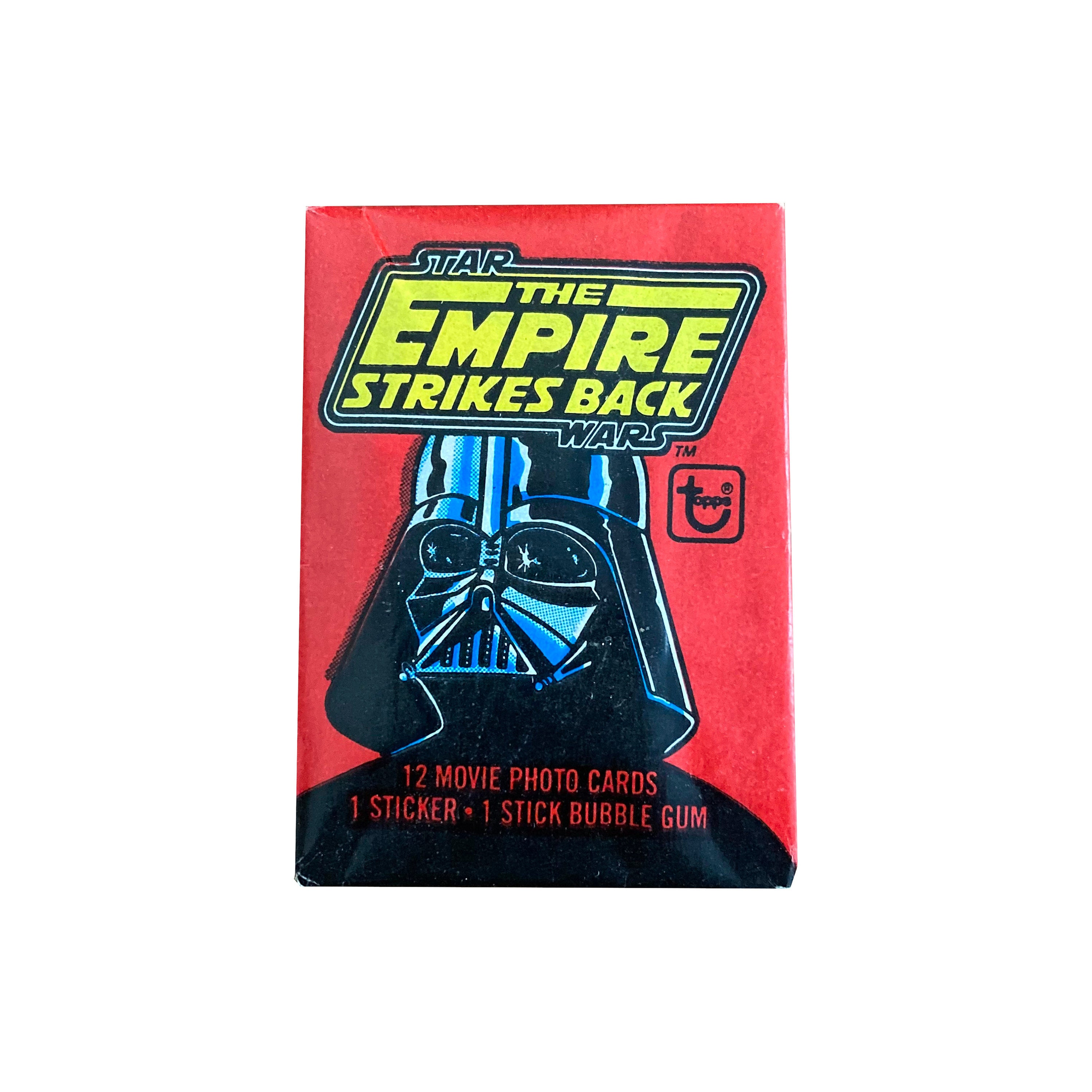 Star Wars the Empire Strikes Back Series 1 Vintage Wax Pack. 12 