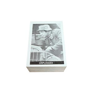 Garrison's Gorillas complete set of 72 vintage trading cards in excellent condition. Produced in 1967 by Leaf. Rare set!