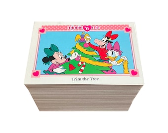 Minnie N Me Vintage Trading Cards ONE Pack 1991 Disney Mickey