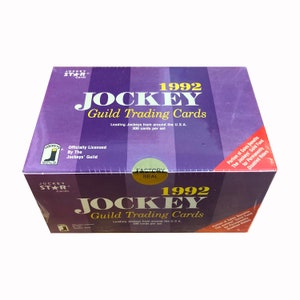1992 JOCKEY GUILD TRADING CARDS FACTORY SEALED SET OF 300 CARDS MINT 