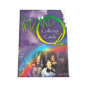Wizard of Oz vintage verzamelalbum voor ruilkaarten. Toon je complete 72 kaartenset in stijl! Duocards 1996. Kaarten niet inbegrepen!
