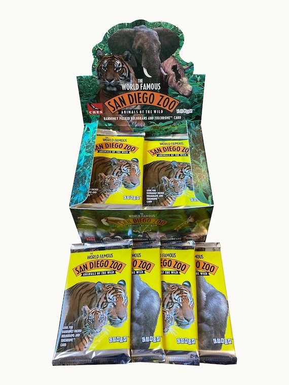 4 Packs of the World Famous San Diego Zoo Animals of the