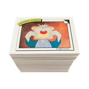 Disney Collector Cards Series 2 complete set van 200 vintage ruilkaarten in uitstekende staat. Impel /Skybox 1992. Zeldzamer 2e serie