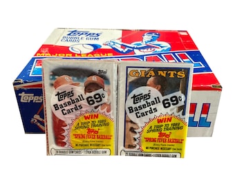 2 jumbo cello packs of 1988 Topps vintage Baseball cards. 28 picture cards per pack. Collect them all! Topps 1988. MLB