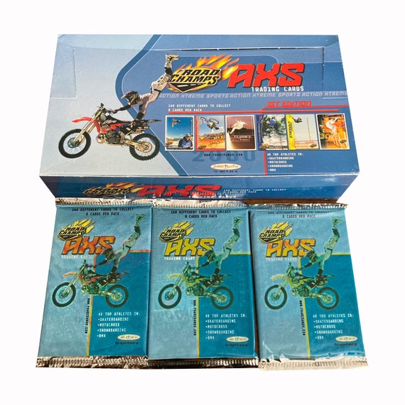 confezioni di carte collezionabili vintage AXS (Action Xtreme