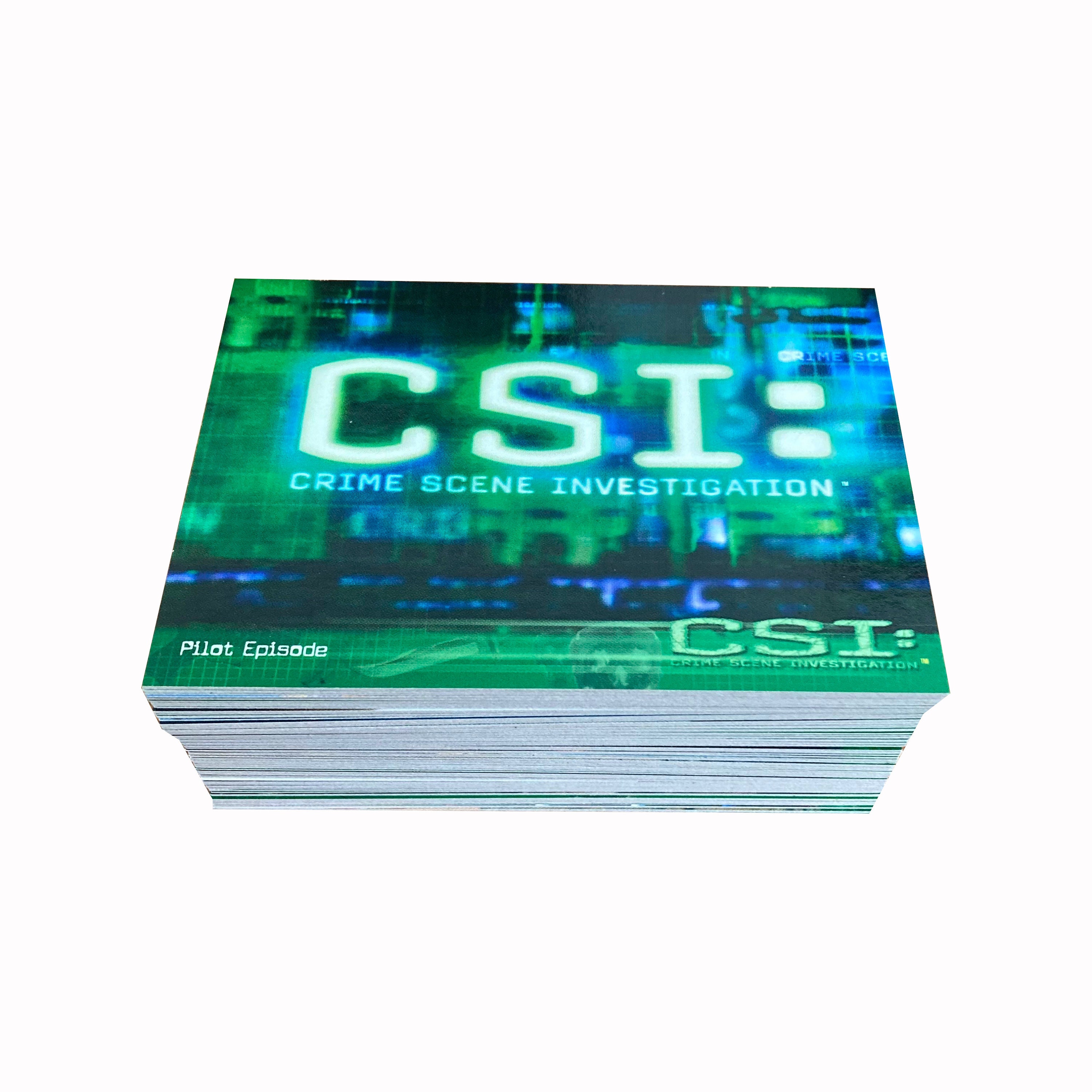 CSI: Crime Scene Investigation Complete Set of 100 Vintage Trading