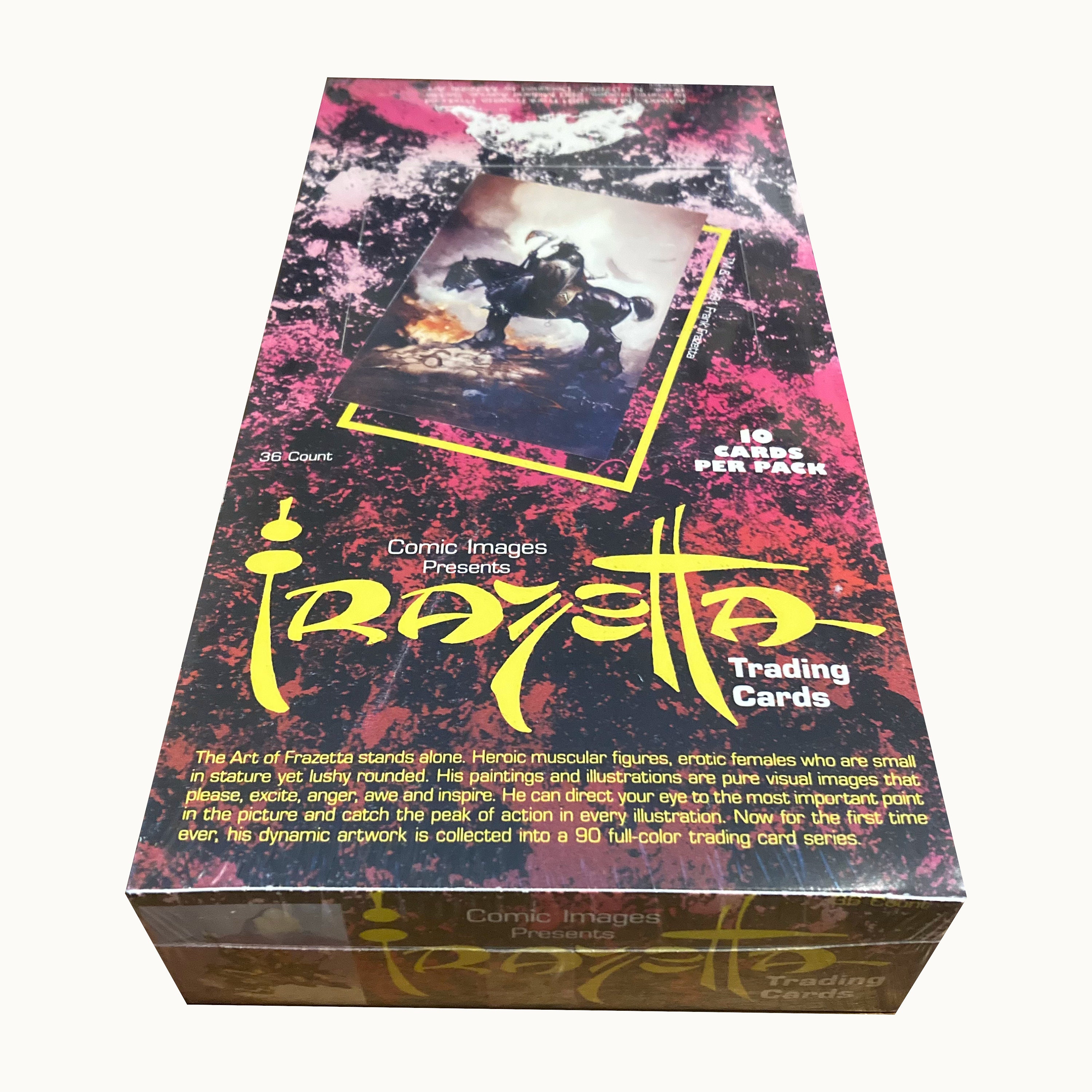 Factory Sealed Box of Frazetta Series 1 Fantasy Trading Cards. 10 Cards per  Pack. 36 Packs per Box. Comic Images 1991. Amazing Fantasy Art! - Etsy