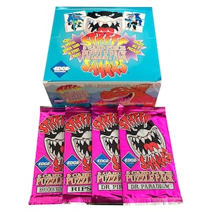 4 packs of Street Sharks puzzle packs. 5 puzzle cards + 1 special bonus card per pack. Edge Entertainment 1995. Collect all 9 puzzles!