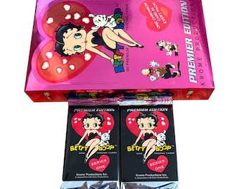 稀少品　初回品　ディーンズ社　ヴィンテージ　ベア　１９９４年　ヘクター　バッチ付 ベティ・ブープ、VHS コンプリートセット、決定版コレクション