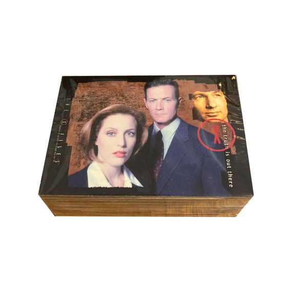 X-Files シーズン8 Premium trading cards 90枚 X-files Season 8 Complete Set of 90 Vintage Trading Cards in