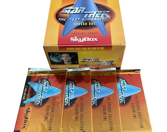 Star Trek Tng Season 4 Holo Set & Binder Rare 110 Cards - Etsy