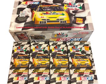 【箱開封済・パック未開封】MAXX ’95 Series One NASCAR 箱開封済・パック未開封】MAXX '95 Series One NASCAR