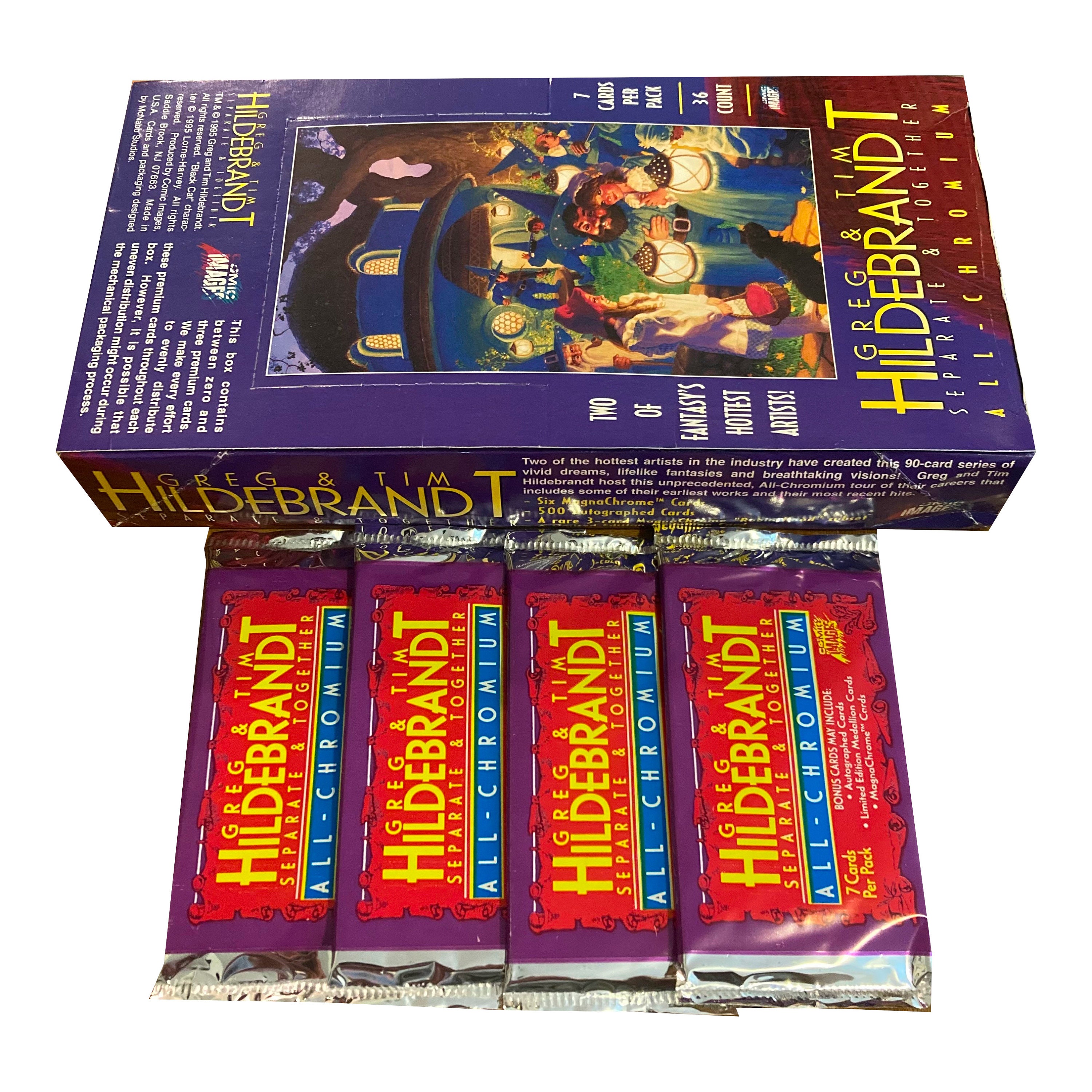 4 Packs of Greg & Tim Hildebrandt Separate and Together Vintage