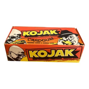Details about   1975 Kojak Gum Trading Cards 3 Empty Boxes Displays Telly Savalas *NO CARDS*