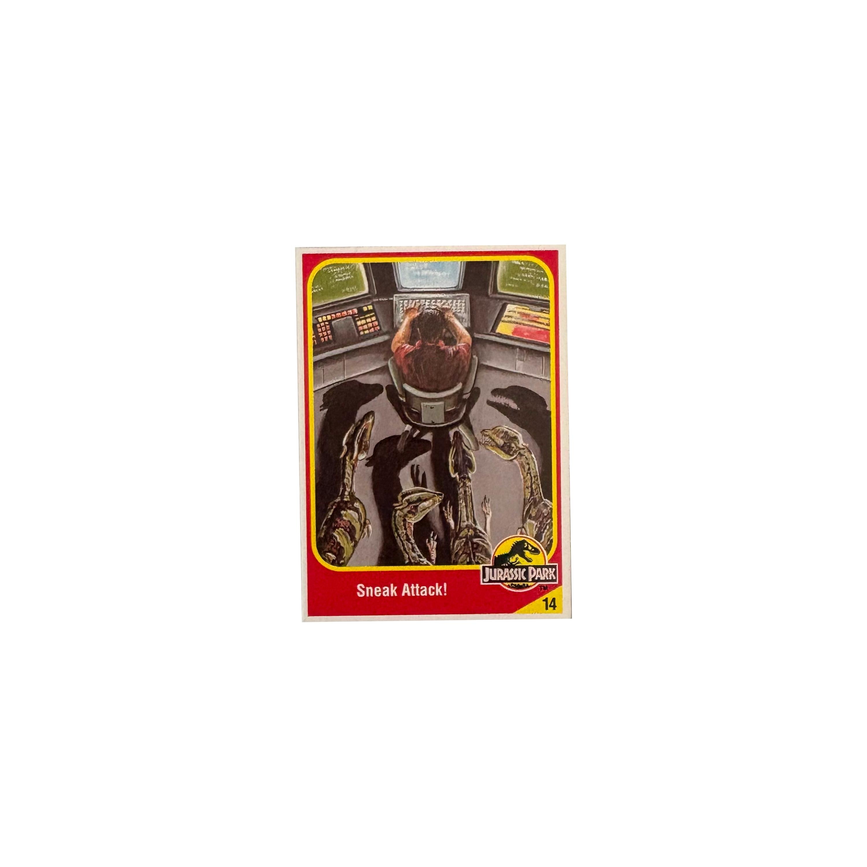 Scarce Jurassic Park Trading Card #14 