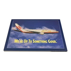 Cartes postales anciennes de la compagnie aérienne TWA. Lot neuf de 10. Trans World Airlines. Nous préparons quelque chose de bien.