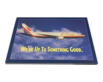 TWA airlines vintage postcards. Brand new lot of 10. Trans World Airlines. We're Up To Something Good.
