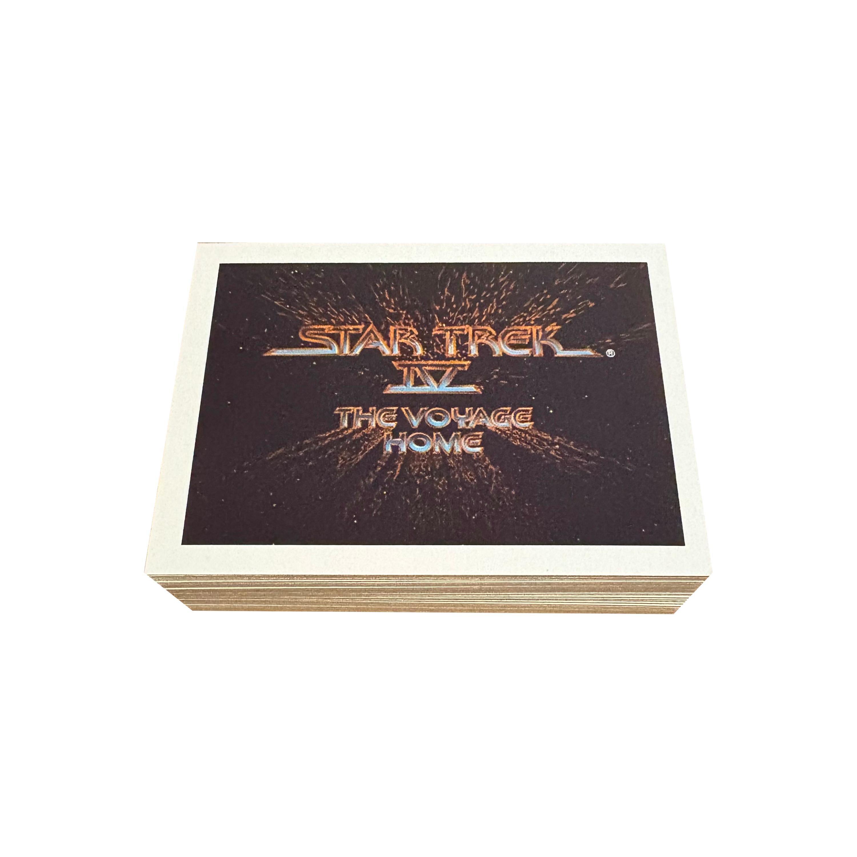 Star Trek IV - the Voyage Home Complete Set of 60 Vintage Trading