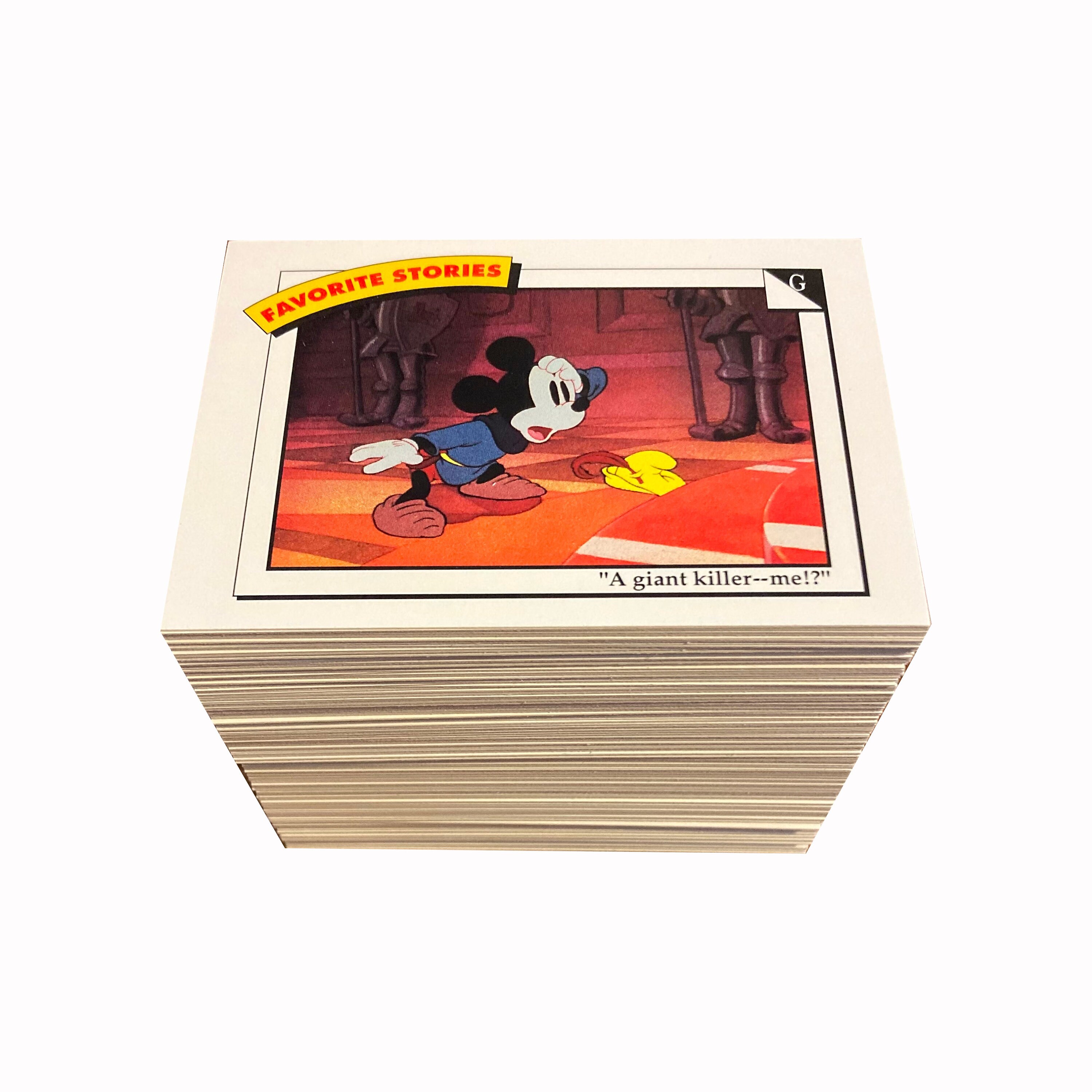 Disney Collector Cards Complete Set of 210 Vintage Trading Cards