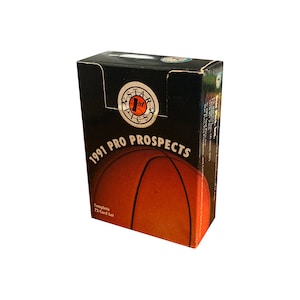 1991 Star Pics NBA Pro Prospects versiegeltes Box-Set mit 72 Vintage-Basketball-Karten. Perfekter Zustand direkt aus dem Koffer. Schön!
