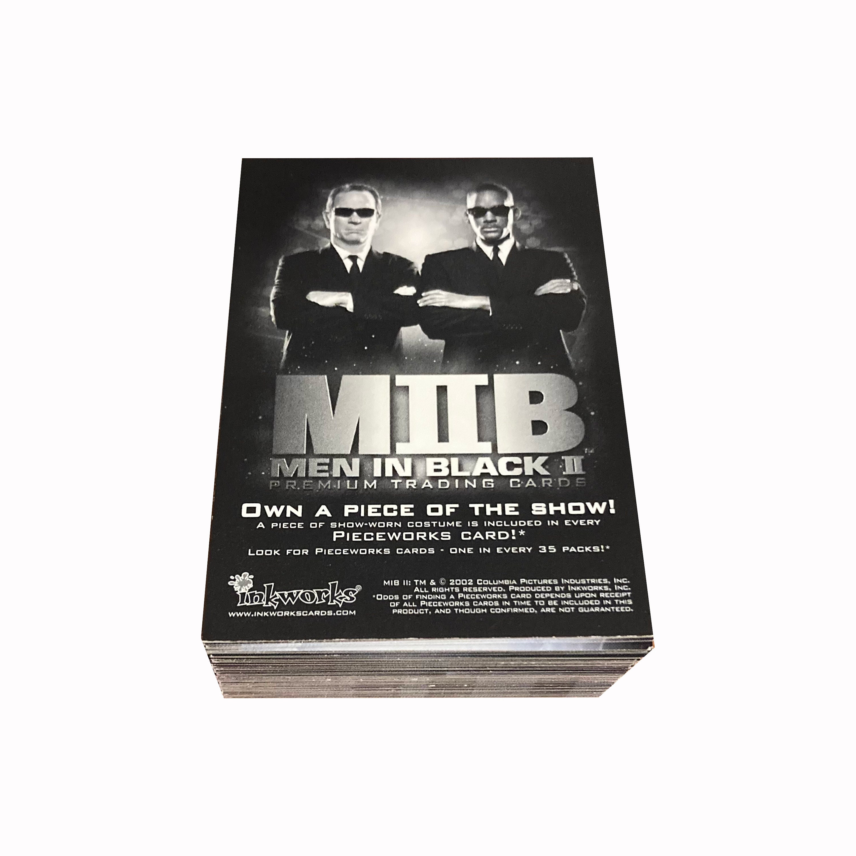 Men in Black II Complete Set of 81 Vintage Movie Cards in