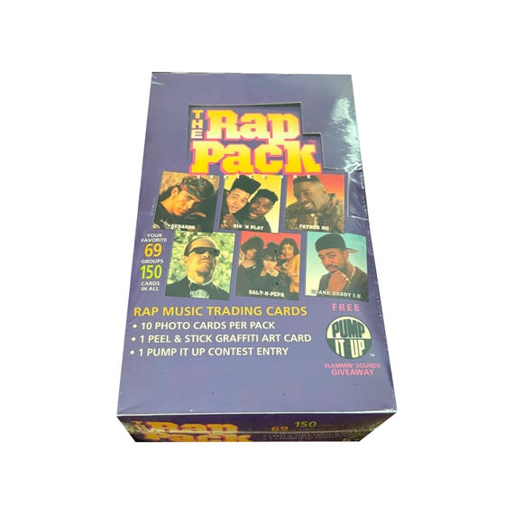 工場未開封のThe Rap Packヴィンテージトレーディングカード 工場未開封のThe Rap Packヴィンテージトレーディングカード