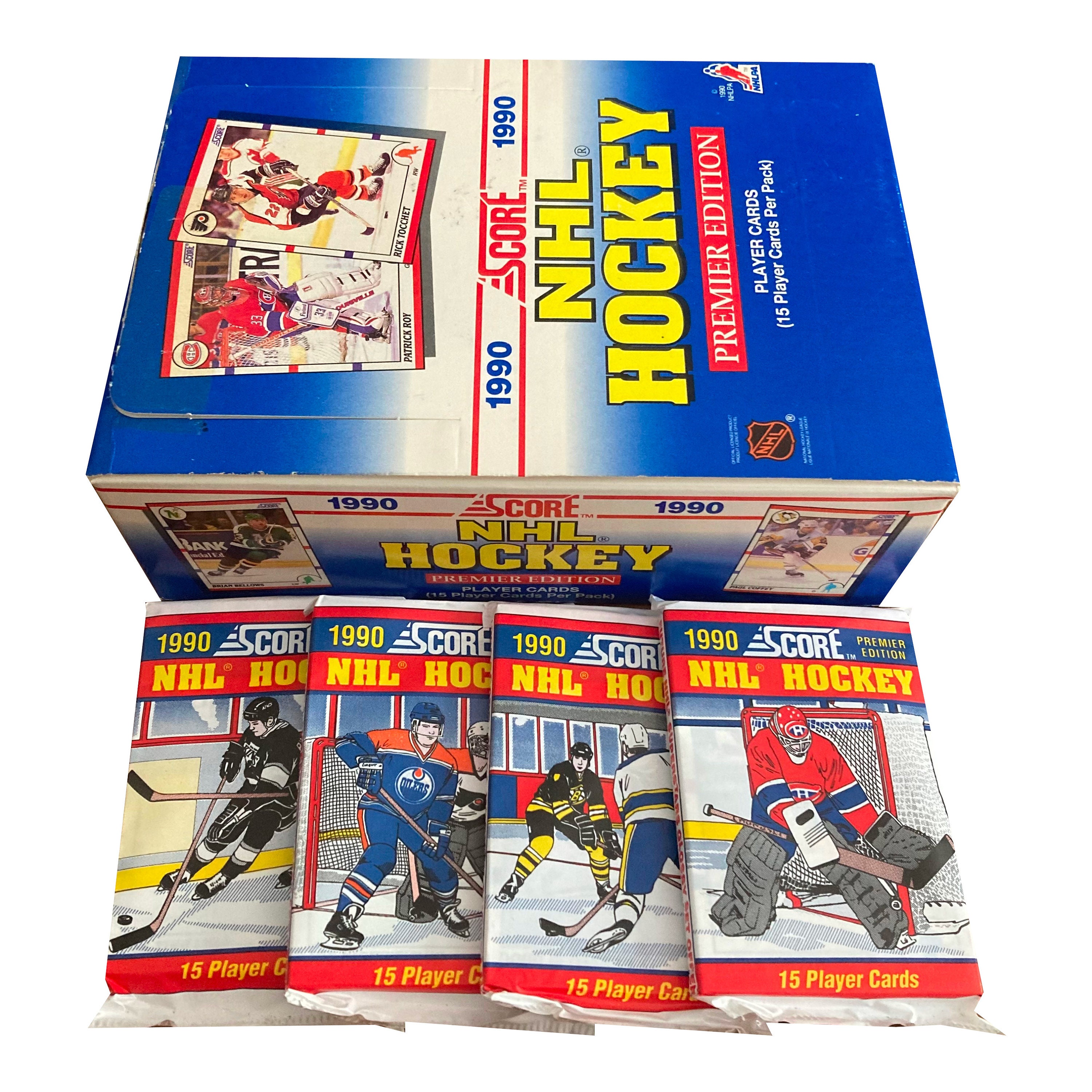 rare hockey cards 1990s Wayne Gretzky/Patrick Roy two rare Upperdeck promo cards 1990 main image 1