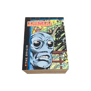 Mijlpaal: de complete set van 100 vintage ruilkaarten van Dakota Universe in uitstekende staat. Skybox 1993. DC Comics.