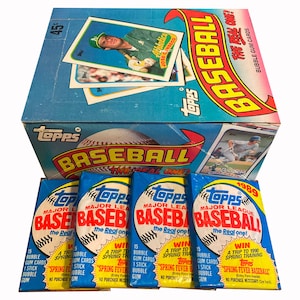 4 paquets de cartes de baseball Topps 1989. 15 cartes illustrées par paquet de wax vintage. Collectionnez-les tous ! Topps 1989. Jose Canseco MLB