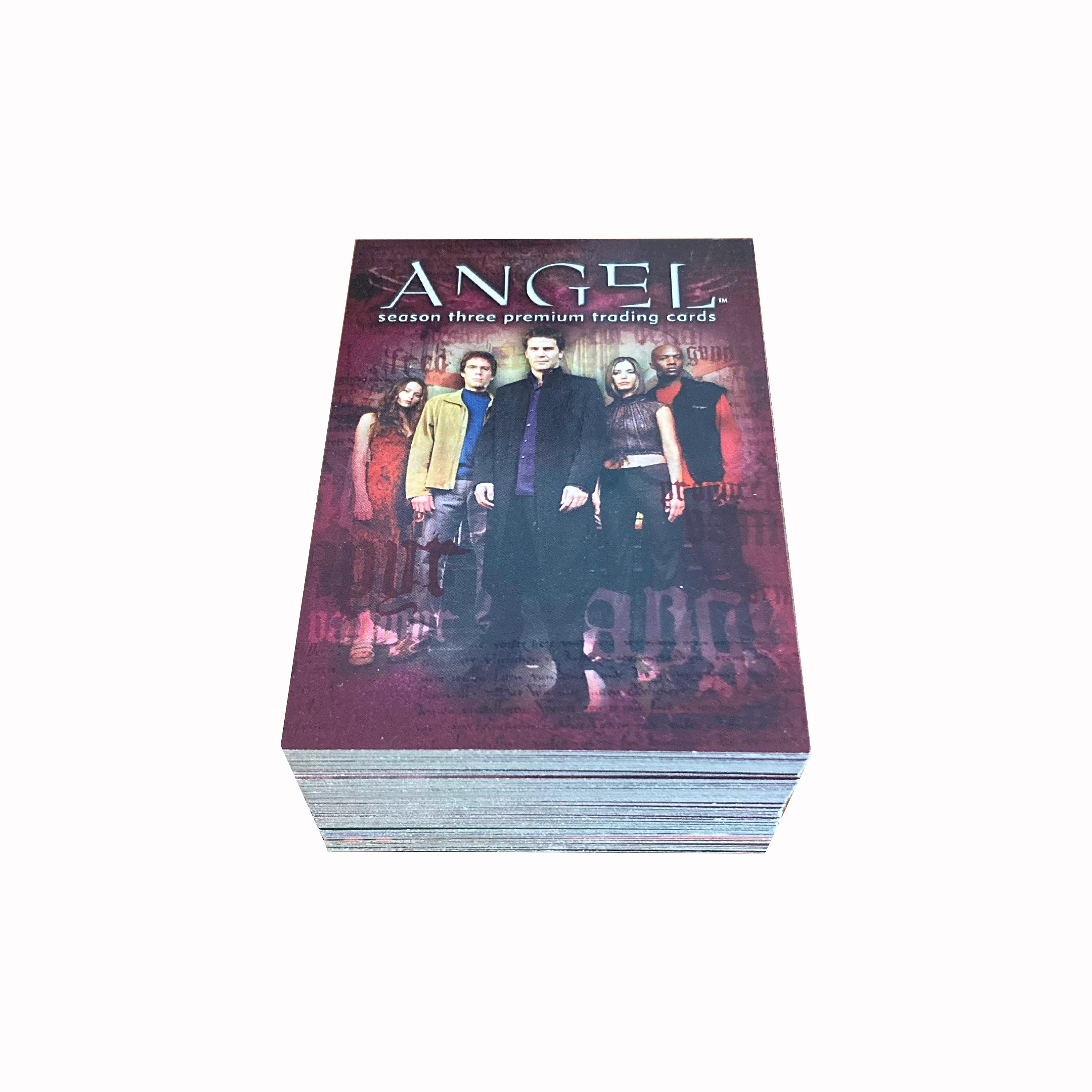 Angel Season 3 Complete Set of 90 Premium Trading Cards in