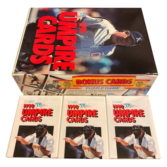 3 Packs of MLB Umpire Cards. 10 Cards per Pack. Collect All 71! Produced by  T&M Sports in 1991. Rare! - Etsy Australia