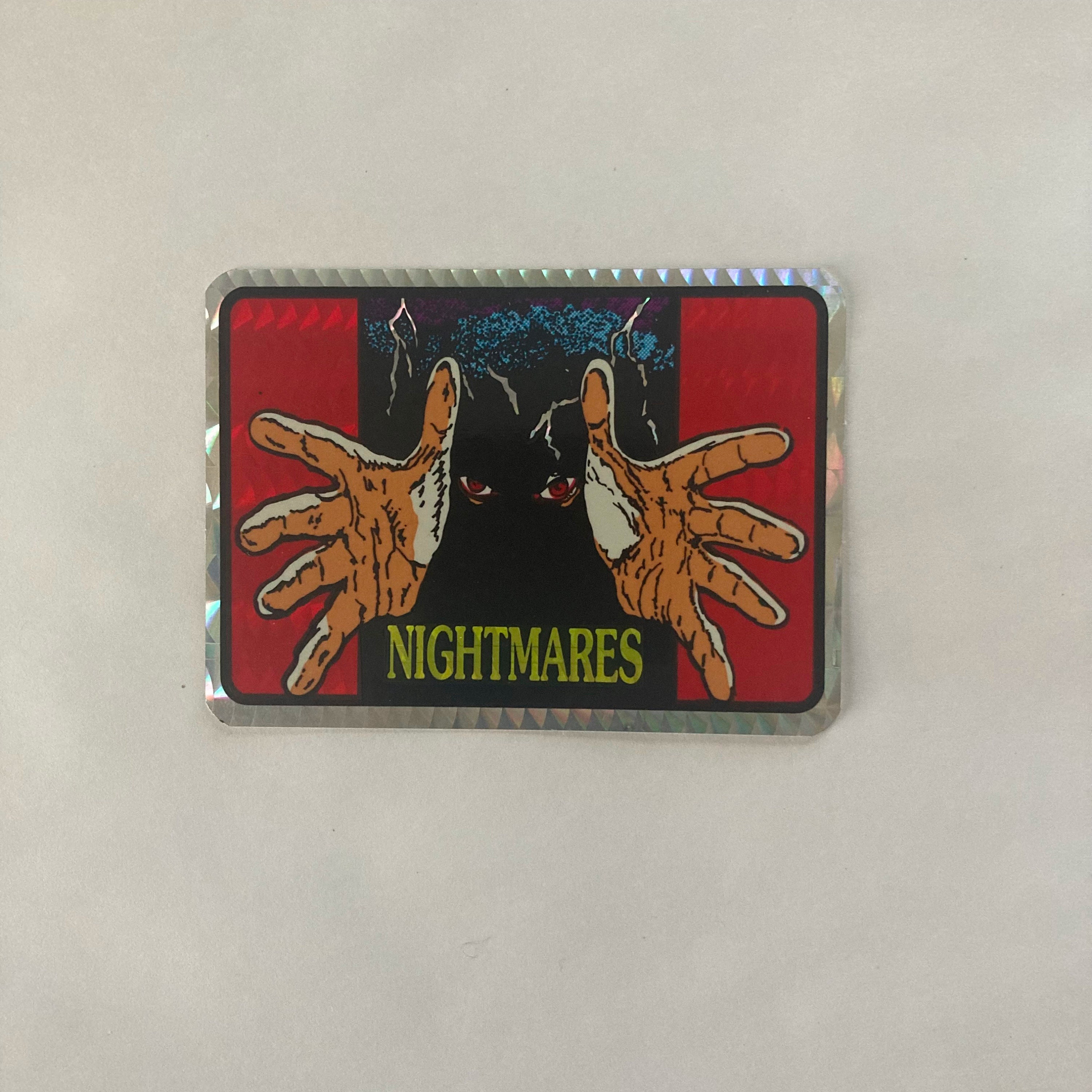 Vintage Vending Machine Prism Horror Sticker. Nightmares. Same
